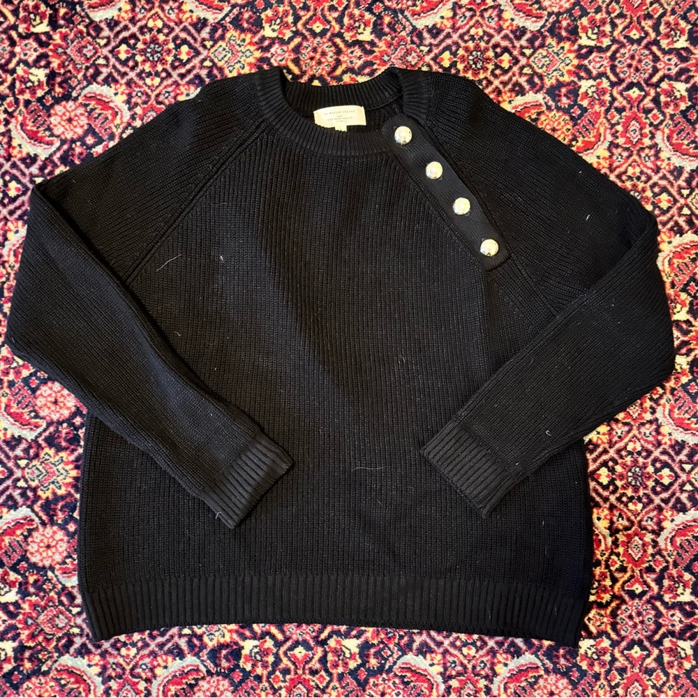 Sezane Gary Jumper Black - Size L